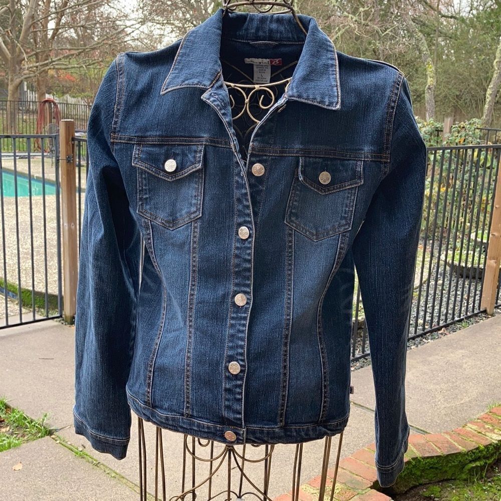 EUC Kali. girl Denim Jean Jacket Size L